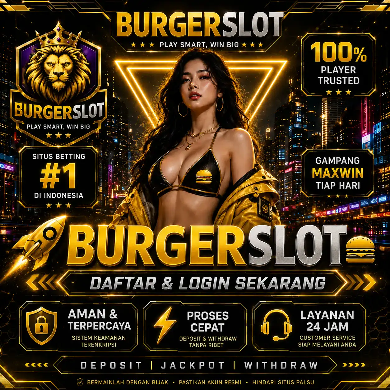 Situs Slot Online Resmi & Link Akses Tercepat | BURGERSLOT.